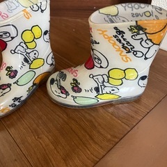 SNOOPY スヌーピー　長靴　14cmの画像