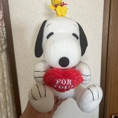 ぬいぐるみ2個セット スヌーピー プーさん(台湾ディズニータグ付き！)の画像