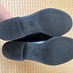 【分倍河原】ハルタ　ローファー　黒　24.5cm EEの画像