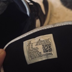 Air Jordan 1 Low ブラック/ホワイトの画像