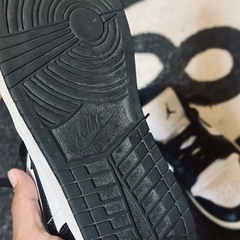 Air Jordan 1 Low ブラック/ホワイトの画像
