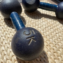 中古ダンベル5kg1セットの画像