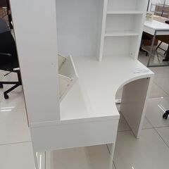 ★リユースのサカイ日立店★HJ7813 IKEA デスク ホワイト H72.5×D100×W100 クリーニング済み の画像