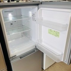 ★993『扉の開き方を変えれる！？』　SHARP　2ドア冷蔵庫152L(2020年製)　リサイクルマート鹿児島宇宿店の画像