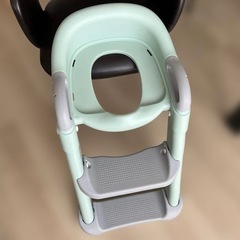 【未使用】 補助便座 折りたたみ ステップ トイトレの画像