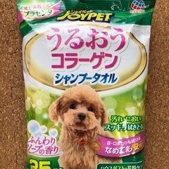 ペット用　ウェットシート80枚入り18個　＊おまけ付き
の画像