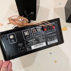 ONKYO　CDプレイヤー　ラジオ　ステレオ付きの画像