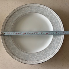 ノリタケ グレンローズプラチナ ディナー皿 の画像