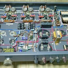 ホームメード管球式OTLアンプの画像