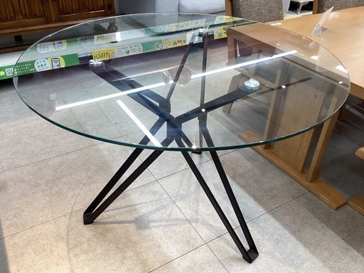 【取りに来られる方限定】ガラステーブル
