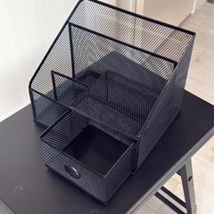 [IKEA/イケア/通販]DRONJONS ドローンヨンス デスクオーガナイザー, ブラックの画像