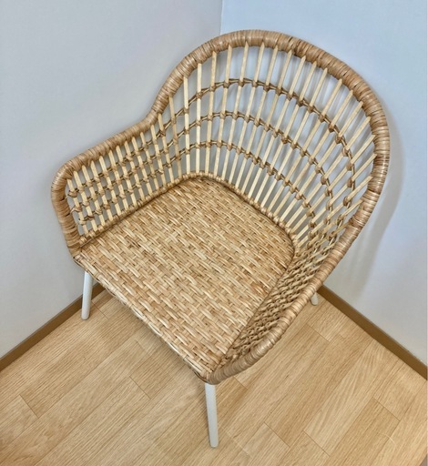 専用 【廃盤】IKEA イケア NILSOVE ラタンチェア IKEA Nils 椅子 2脚
