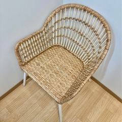IKEA ラタンチェア　NILSOVEの画像