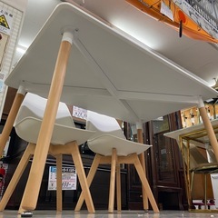 【愛品館 江戸川店 】ダイニングテーブル5点セット 河口家具製作所の画像
