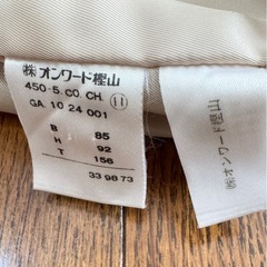【ヴィンテージ】レディース ウール100%ロングコート ベージュの画像
