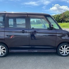 個人分割可❗️　ローン審査無し❗️　ルークス　ハイウェイスター　H22　7万km　パワスラ　社外オーディオ　ETC　スマートキー　特別塗装色　即納できます🙌の画像