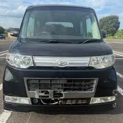 個人分割可❗️　ローン審査無し❗️　タントカスタム　カスタムX　H22年　9万km　パワスラ　社外ナビ　ETC　フルオートエアコン　スマートキー　即納できます🙌の画像