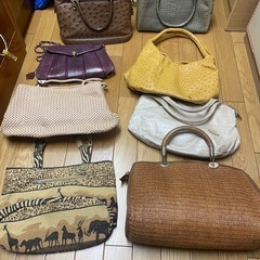 婦人ハンドバッグ　カバン　まとめ売りの画像