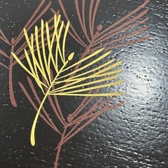 【新品】漆　お盆の画像