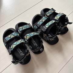 ronronベビーサンダル14.0 2足セットの画像
