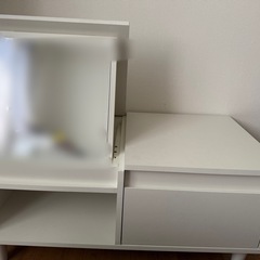 テーブル　お化粧台　ドレッサーの画像