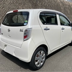 H26 ダイハツミライース　低燃費　パールホワイトの画像