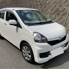 H26 ダイハツミライース　低燃費　パールホワイトの画像