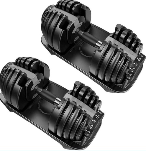 【未使用】1点のみ出品　可変式ダンベル2.5-24kg