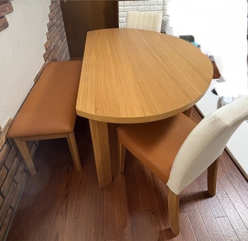 美品‼️豆型ダイニングテーブル
