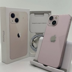 【動作OK】iPhone13mini 256GB ピンク SIMフリー「新品バッテリー」「新品液晶」Face ID可 利用制限◯残債なし 外箱付属!!の画像