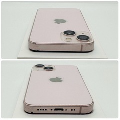 【動作OK】iPhone13mini 256GB ピンク SIMフリー「新品バッテリー」「新品液晶」Face ID可 利用制限◯残債なし 外箱付属!!の画像