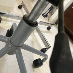 椅子　イス　昇降　ホワイトの画像