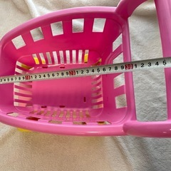 【お渡し決定済み】子供用おままごとカート　子供用ショッピングカートの画像