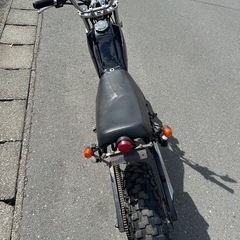TW200 実働　書付き　鍵付き　ロンスイ　の画像