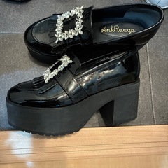 アンクルージュ 厚底ローファー Lサイズの画像