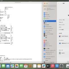 高性能・大画面 MacBook Pro 2019 - i9、32GB、512GB (6317)の画像