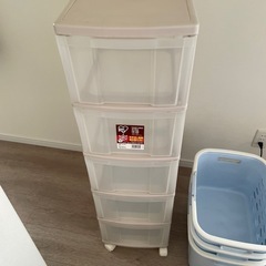 5段収納box 洗濯かご　柔軟剤　色々まとめセットの画像