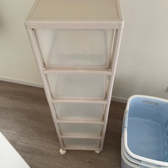5段収納box 洗濯かご　柔軟剤　色々まとめセットの画像