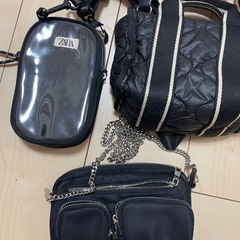 ZARA ショルダーバッグ３点の画像