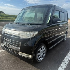 個人分割可❗️　ローン審査無し❗️　タントカスタム　カスタムX　H22年　9万km　パワスラ　社外ナビ　ETC　フルオートエアコン　スマートキー　即納できます🙌 の画像