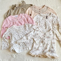 女の子　服　ベビー　キッズ　秋　冬　長袖　まとめ売りの画像