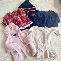 女の子　服　ベビー　キッズ　秋　冬　長袖　まとめ売りの画像