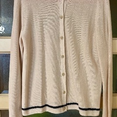 イネス × UNIQLO オフホワイトのカーディガン☆美品の画像