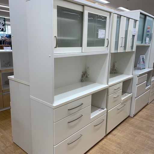 ★リユースのサカイ幸手店★SJ10569★ニトリ　食器棚　コパン　クリーニング済み