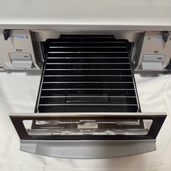 パロマ　グリル付き2口ガスコンロの画像