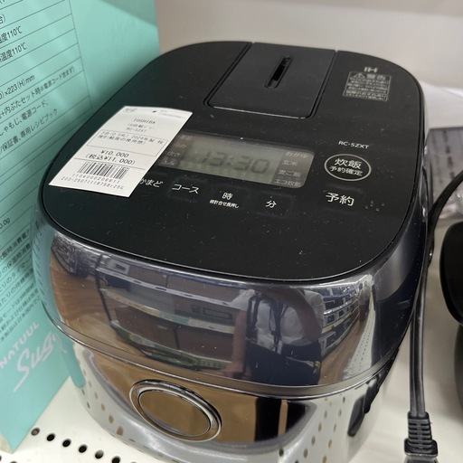 TOSHIBA  炊飯器 RC-5ZXT  IH炊飯ジャー のご紹介です！