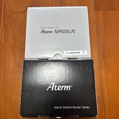LTEモバイルルータ Aterm MR05LN ホワイト
の画像