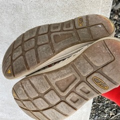 KEEN 編み込みデザイン スポーツサンダル US 7.5の画像