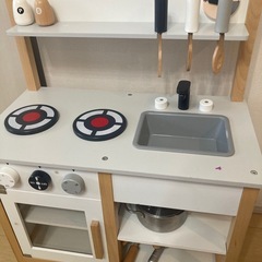 子供キッチンセットの画像