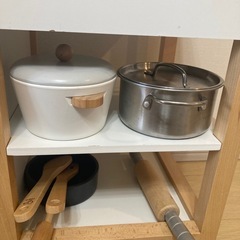 子供キッチンセットの画像